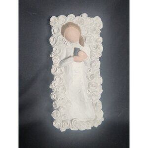 Vintage 2001 Willow Tree Demdaco by Susan Lordi "Healing" Wall Plaque